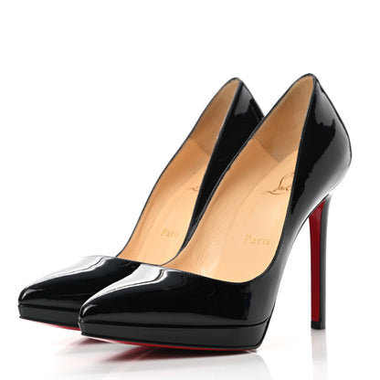 Christian Louboutin Patent Pigalle Plato 120 Pumps 36.5 Black 3 of 8