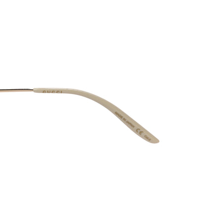 Gucci Aviator Sunglasses GG0672S Havana Gold Green 5 of 7
