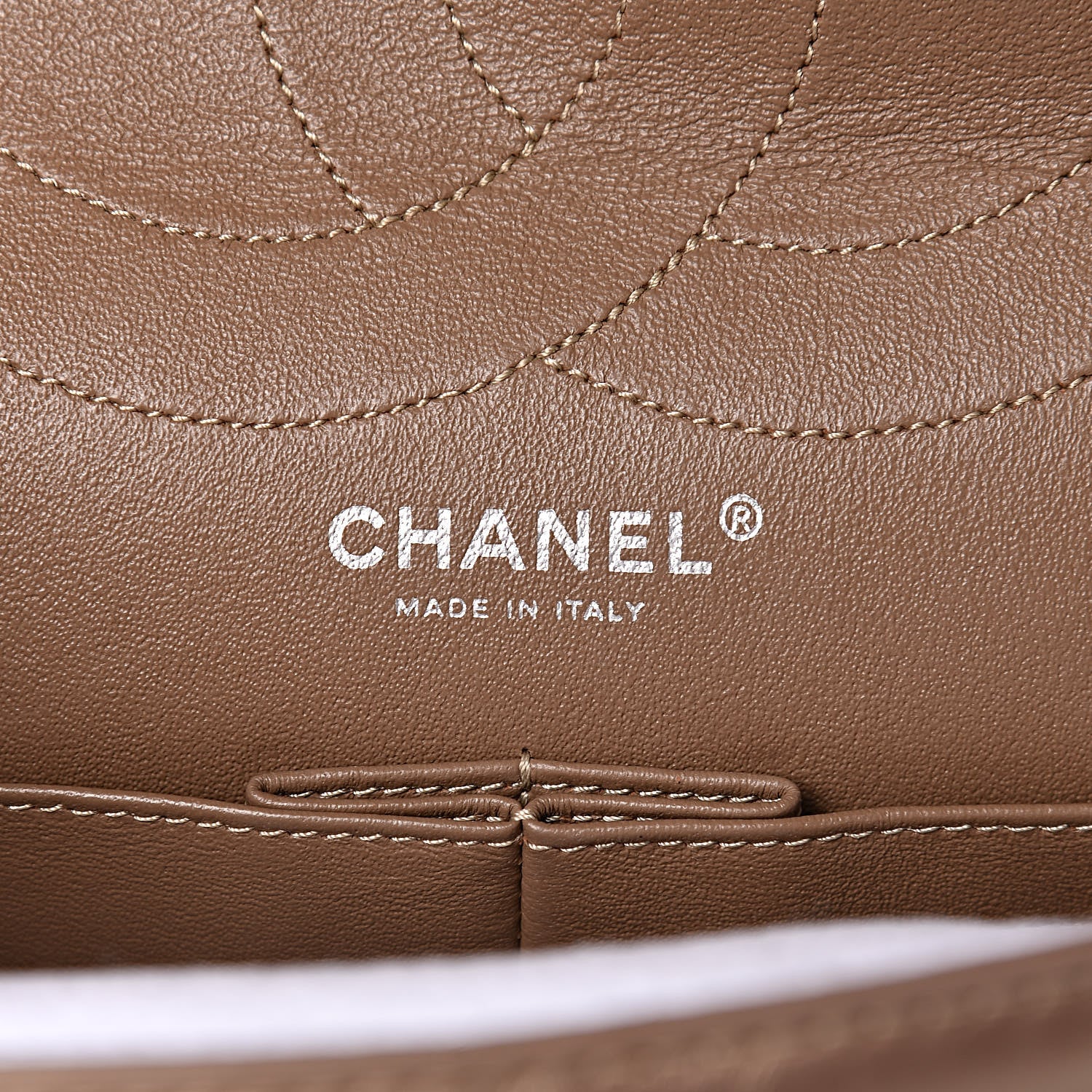 Chanel Metallic Aged Calfskin Quilted 2.55 Reissue 227 Flap Dark Gold 8 of 10