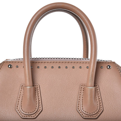Givenchy Smooth Calfskin Mini Studded Antigona Old Pink 11 of 14