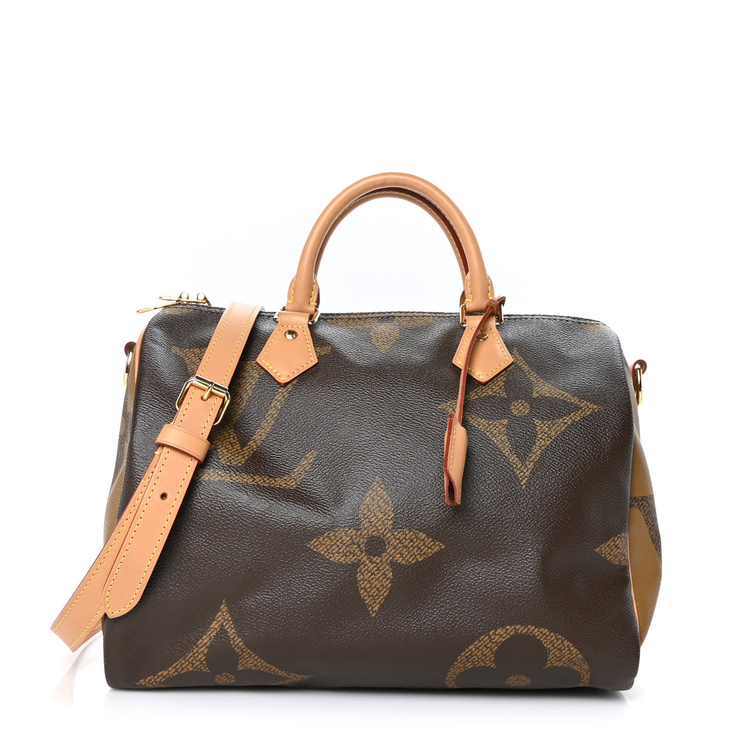 Reverse Monogram Giant Speedy Bandouliere 30