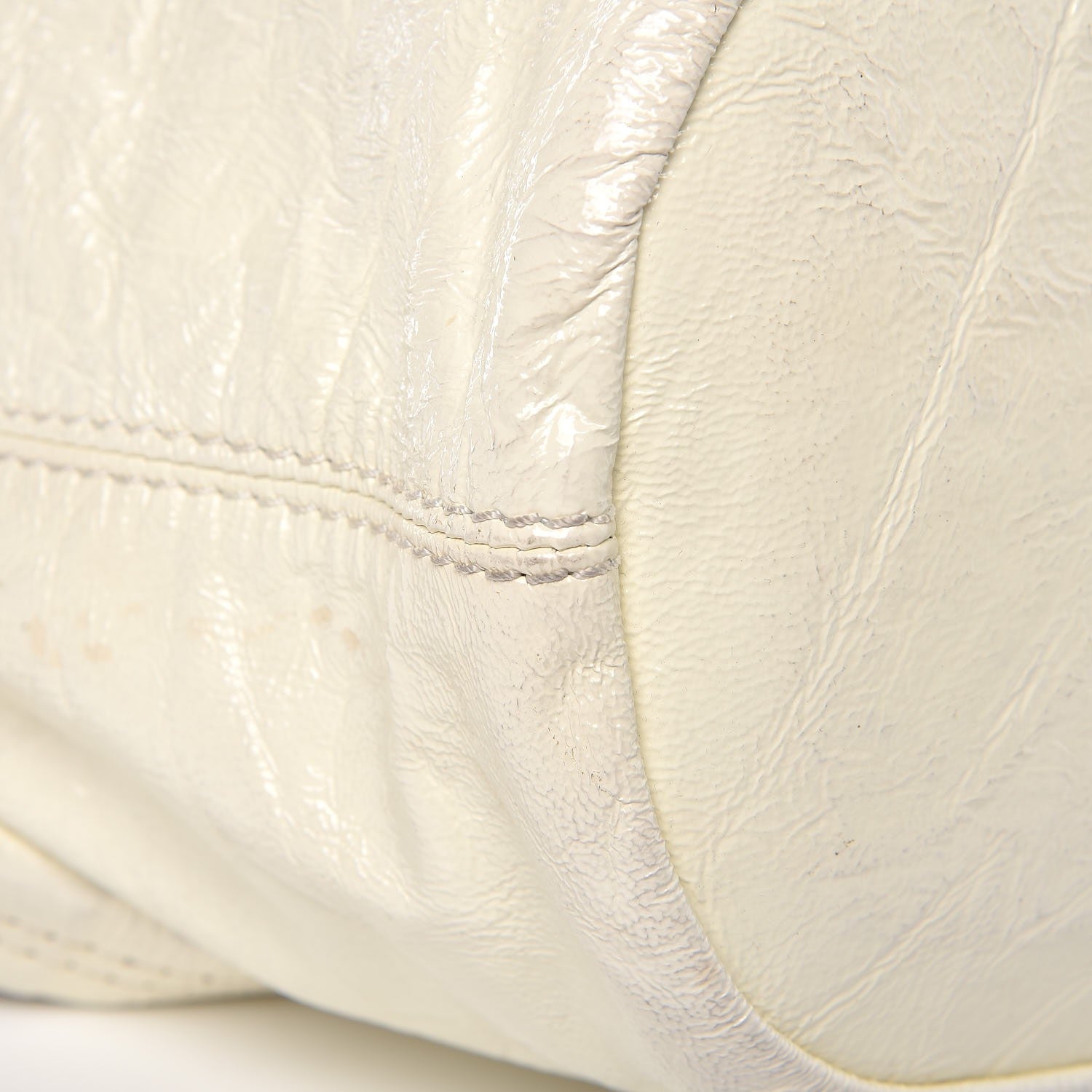 Givenchy Crinkled Patent Large Nightingale White 13 of 15