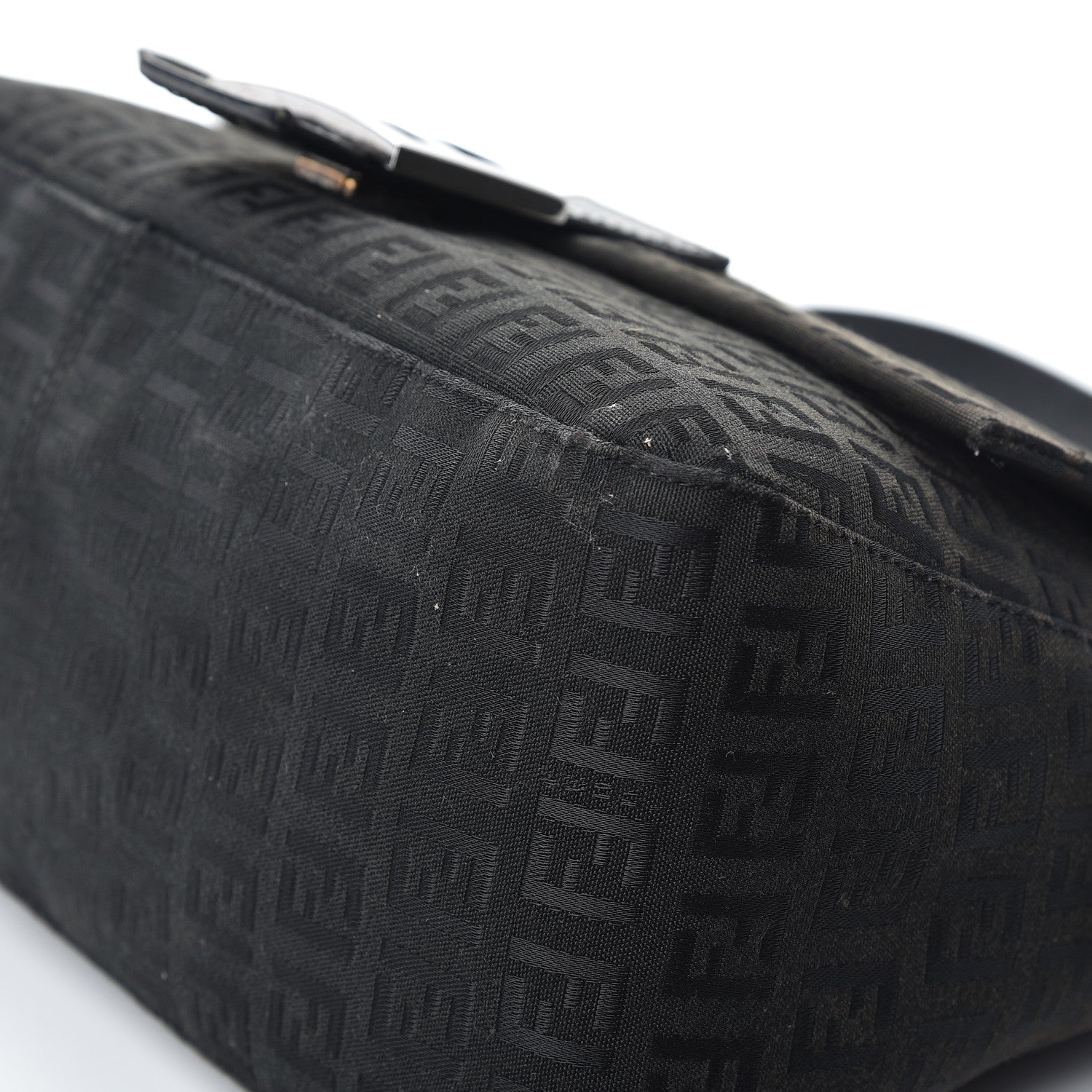 Fendi Zucchino Forever Mama Baguette Black 10 of 14