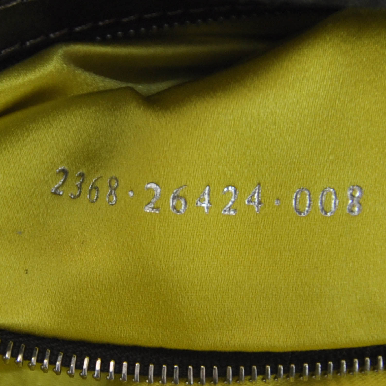Fendi Denim Ricami Beaded Baguette Blue 7 of 7