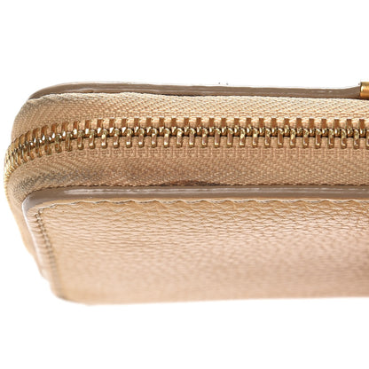 Chloe Grained Calfskin Marcie Long Zip Around Wallet Beige 11 of 11