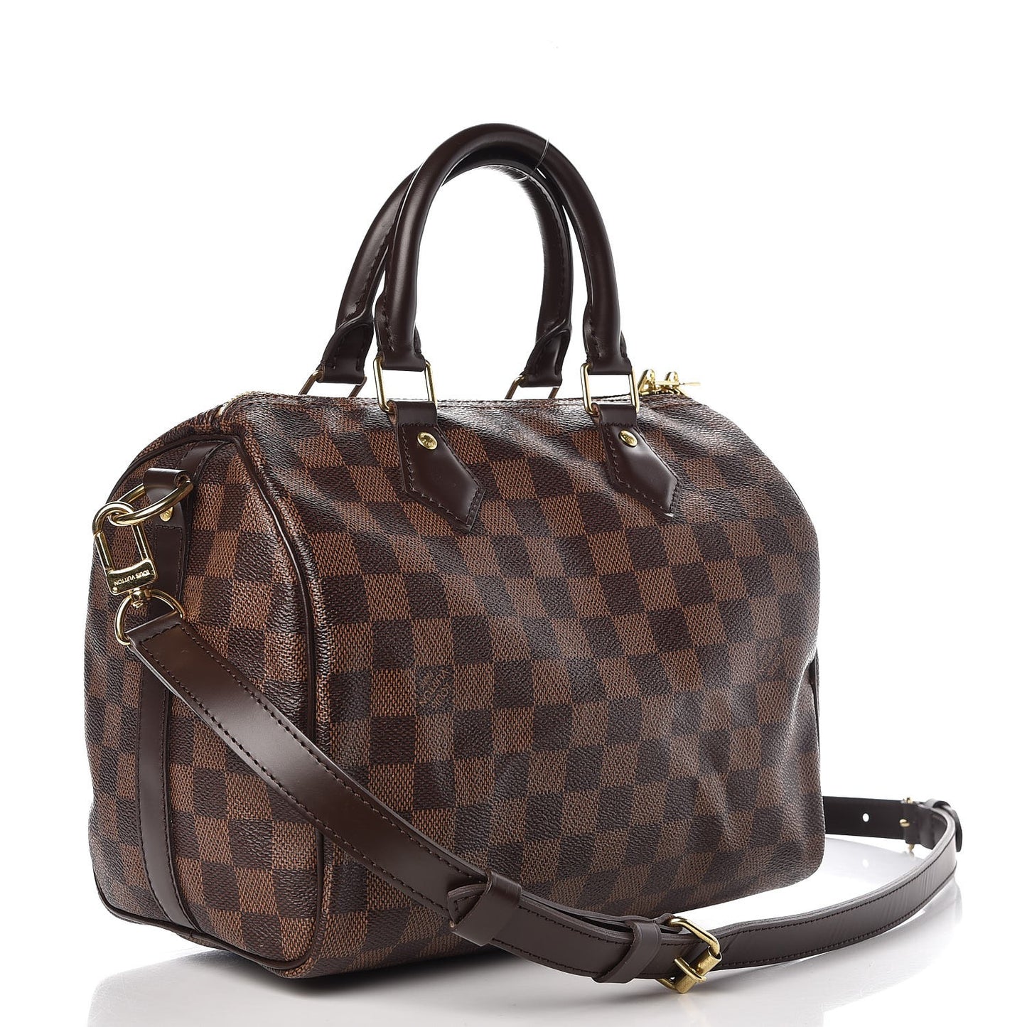 Damier Ebene Speedy Bandouliere 25