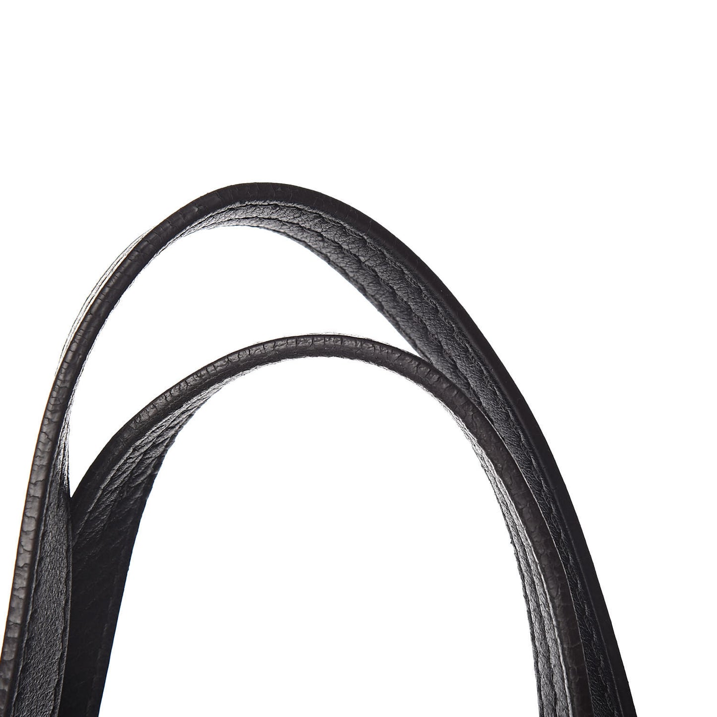Smooth Calfskin Medium Milo Shopping Tote Black