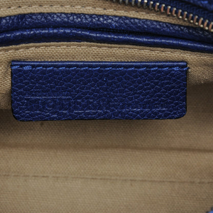 Alexander McQueen Pebbled Calfskin Mini Padlock Ultramarine 6 of 7