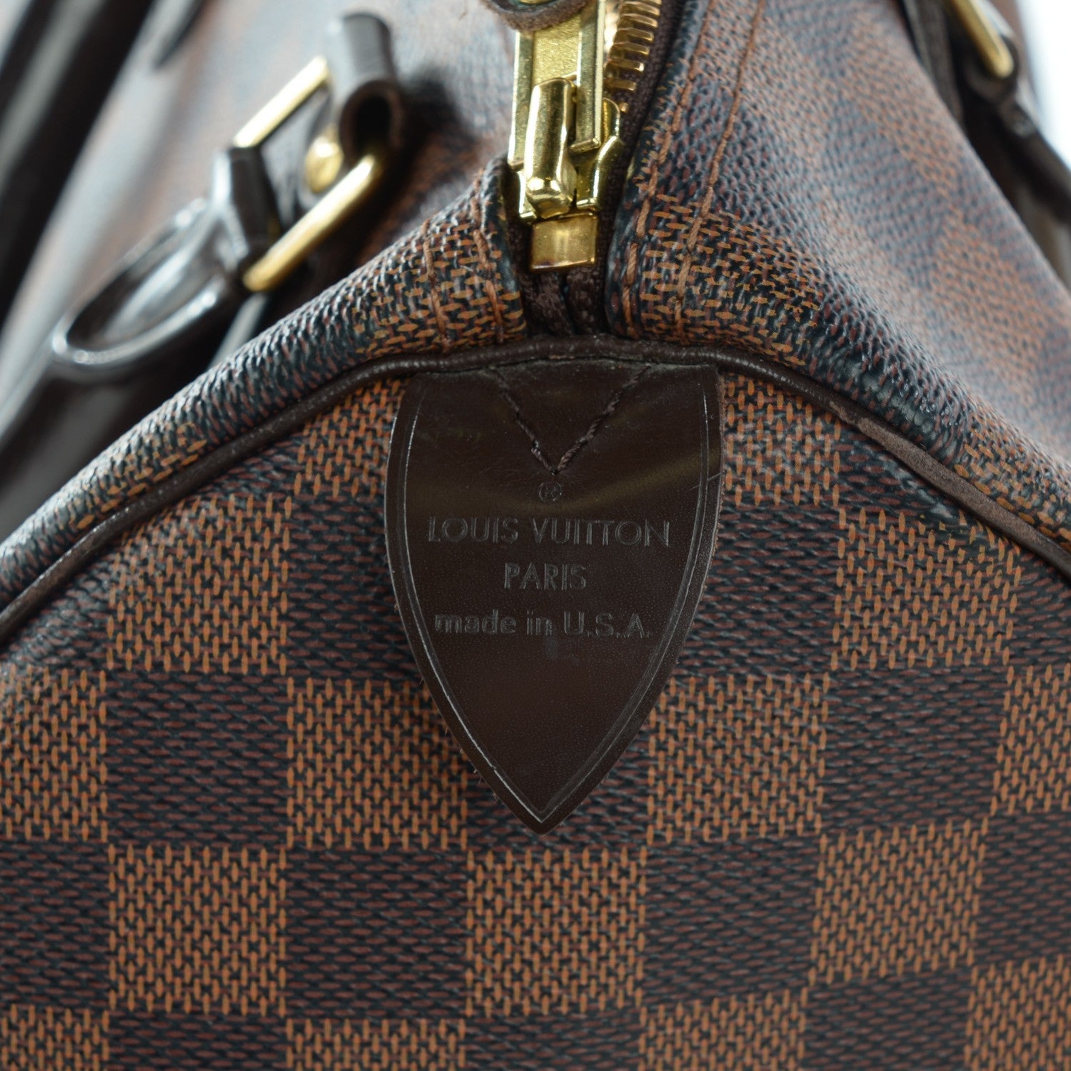 Louis Vuitton Damier Ebene Speedy 30 6 of 7