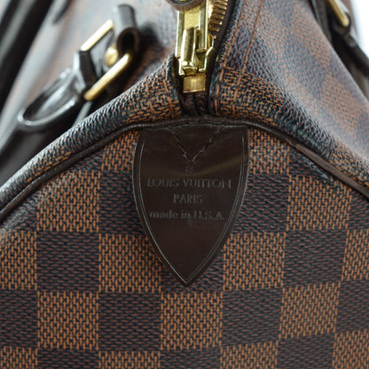 Louis Vuitton Damier Ebene Speedy 30 6 of 7