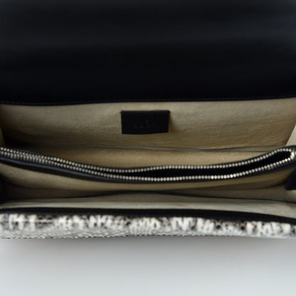 Gucci GG Supreme Monogram Elaphe Elephant Embroidered Small Dionysus Shoulder Bag 5 of 11