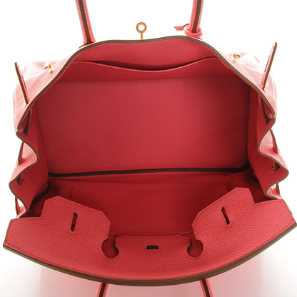 Hermes Togo Birkin 35 Rose Lipstick 6 of 21