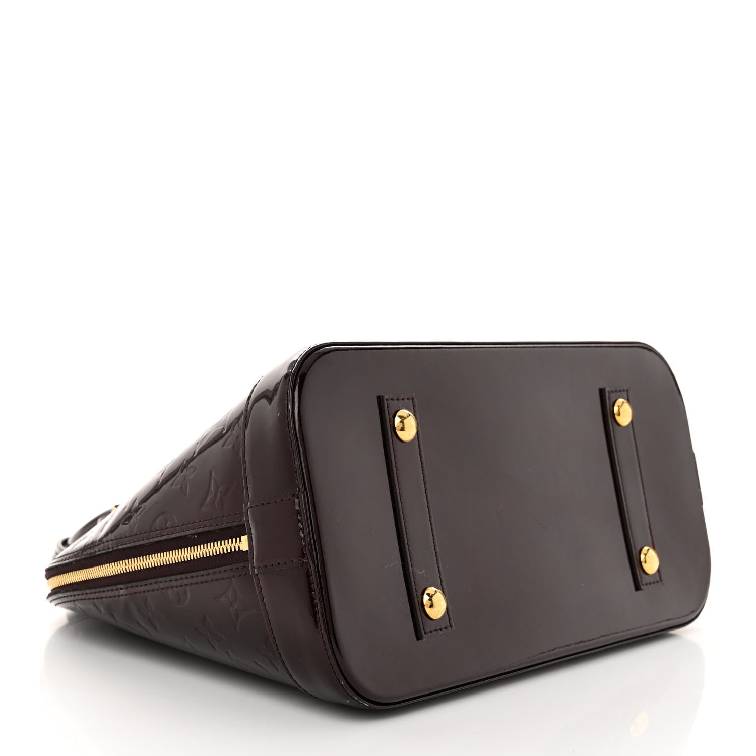 Louis Vuitton Vernis Alma MM Amarante 4 of 10