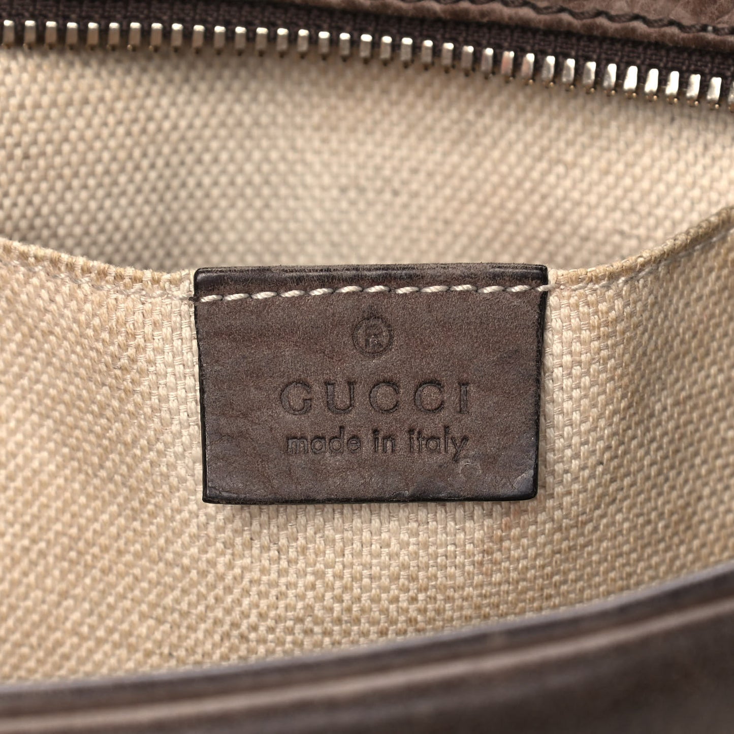 Vitello Range Small Soho Disco Bag Grey Field