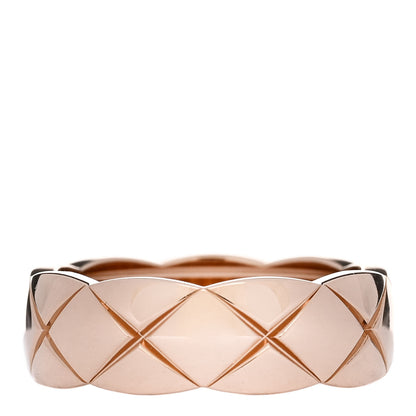 Chanel 18K Beige Gold Small Coco Crush Ring 55 7.25 1 of 6