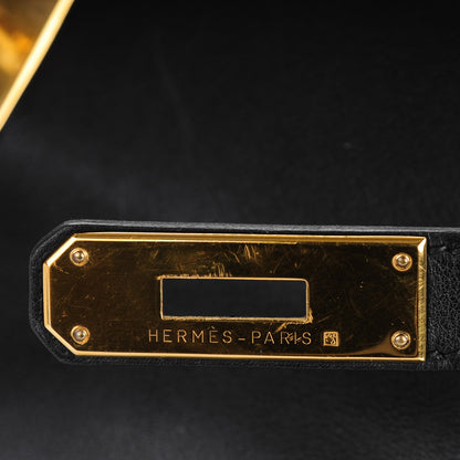 Hermes Veau Gulliver Kelly 35 Retourne Black 8 of 23