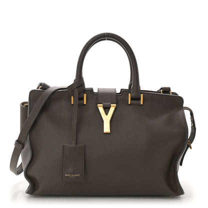 Saint Laurent Calfskin Small Classic Y Cabas Gray 1 of 12