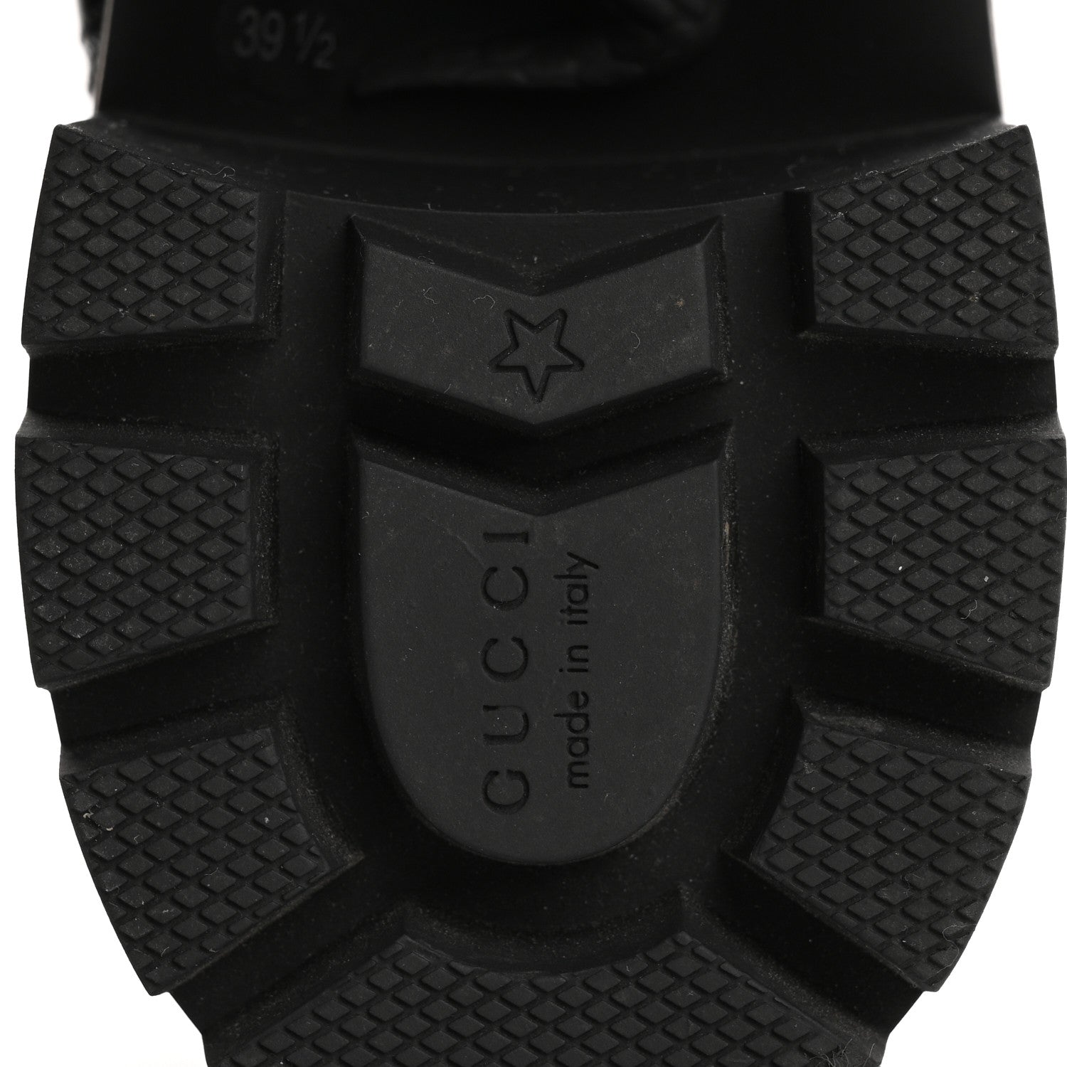 Gucci Magnum Calfskin Logo Ankle Boots 39.5 Black 8 of 9
