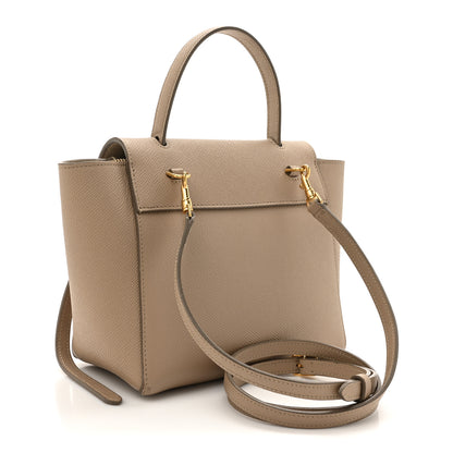 Celine Grained Calfskin Nano Belt Bag Light Taupe 3 of 13