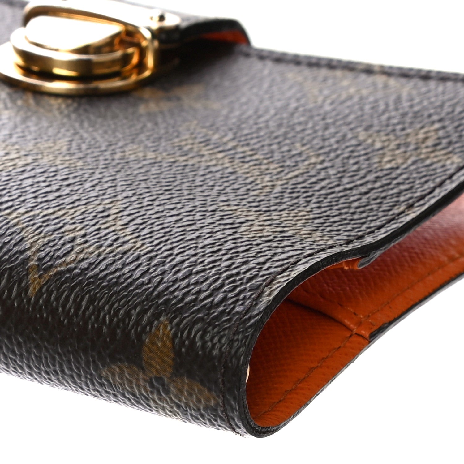 Louis Vuitton Monogram Koala Small Ring Agenda PM Orange 8 of 9