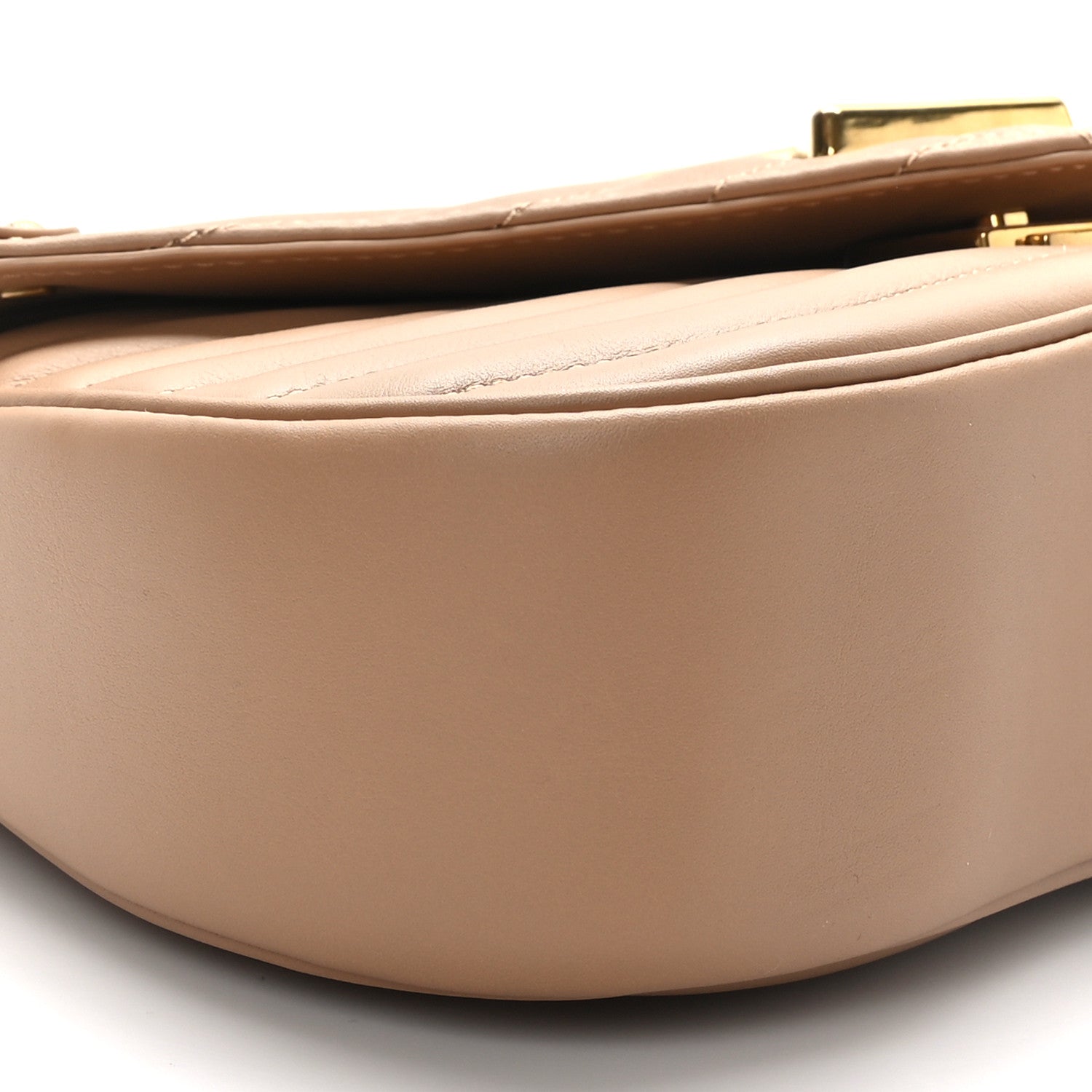 Louis Vuitton Calfskin New Wave Chain MM Noisette 7 of 8