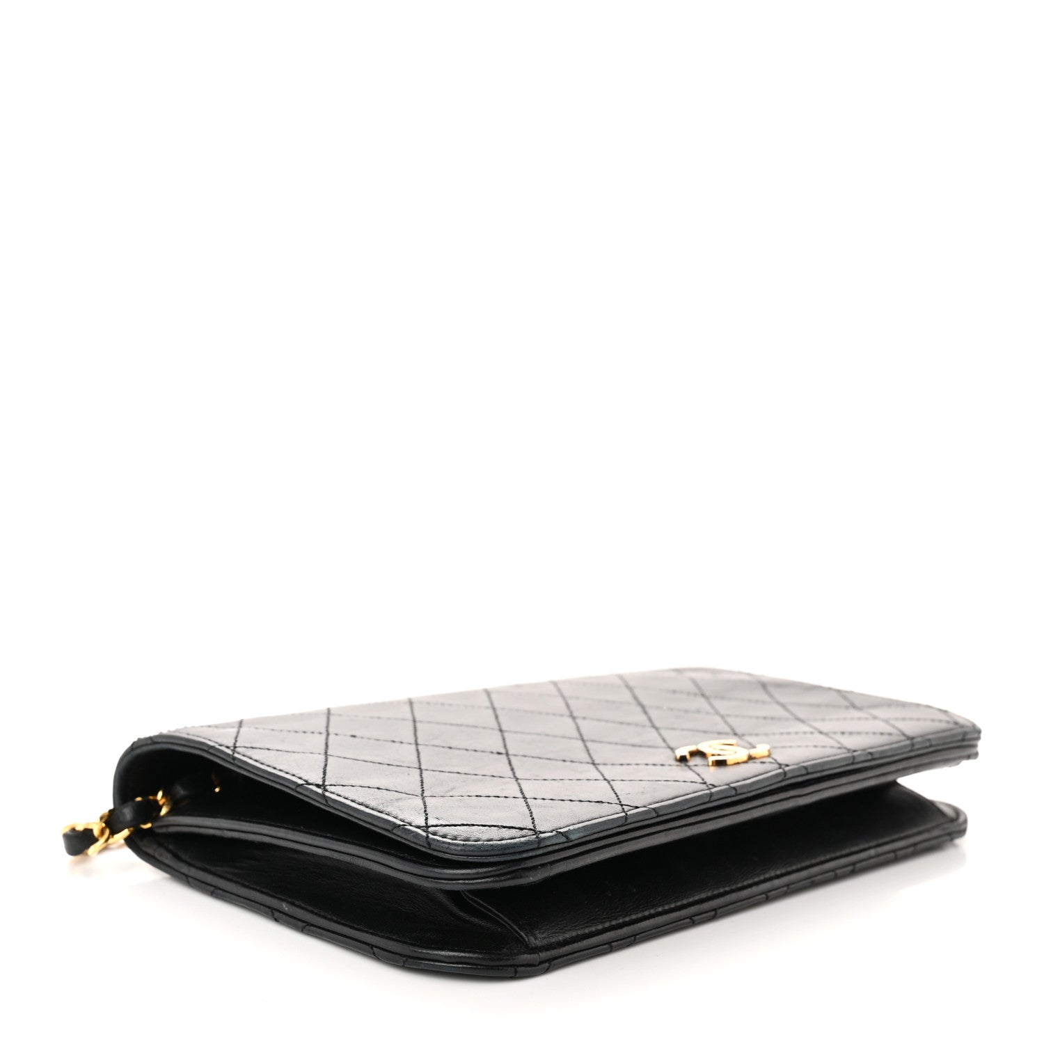 Chanel Lambskin Quilted Small Single Flap Black 3 of 11