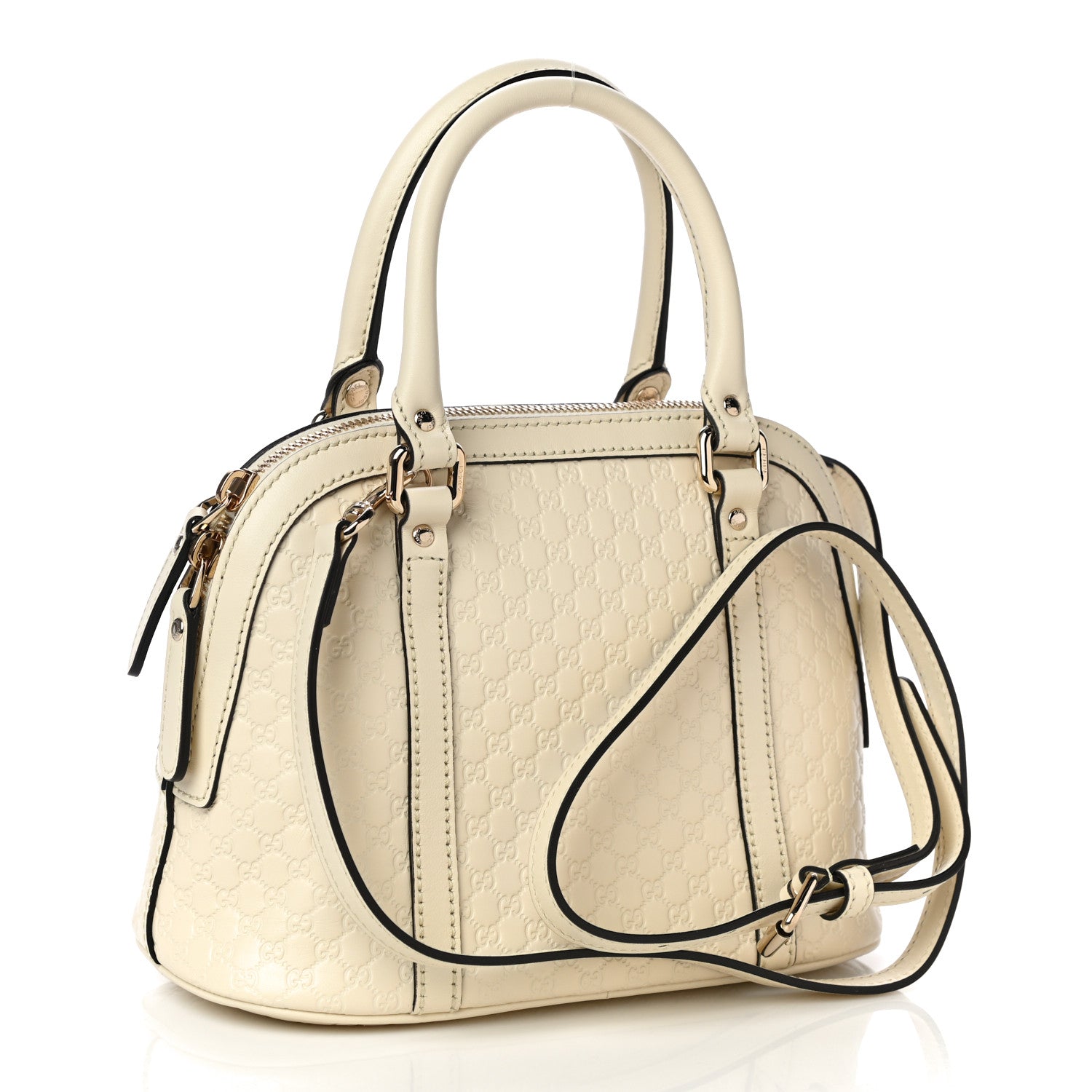 Gucci Soft Microguccissima Mini Dome Bag Ivoire 3 of 11
