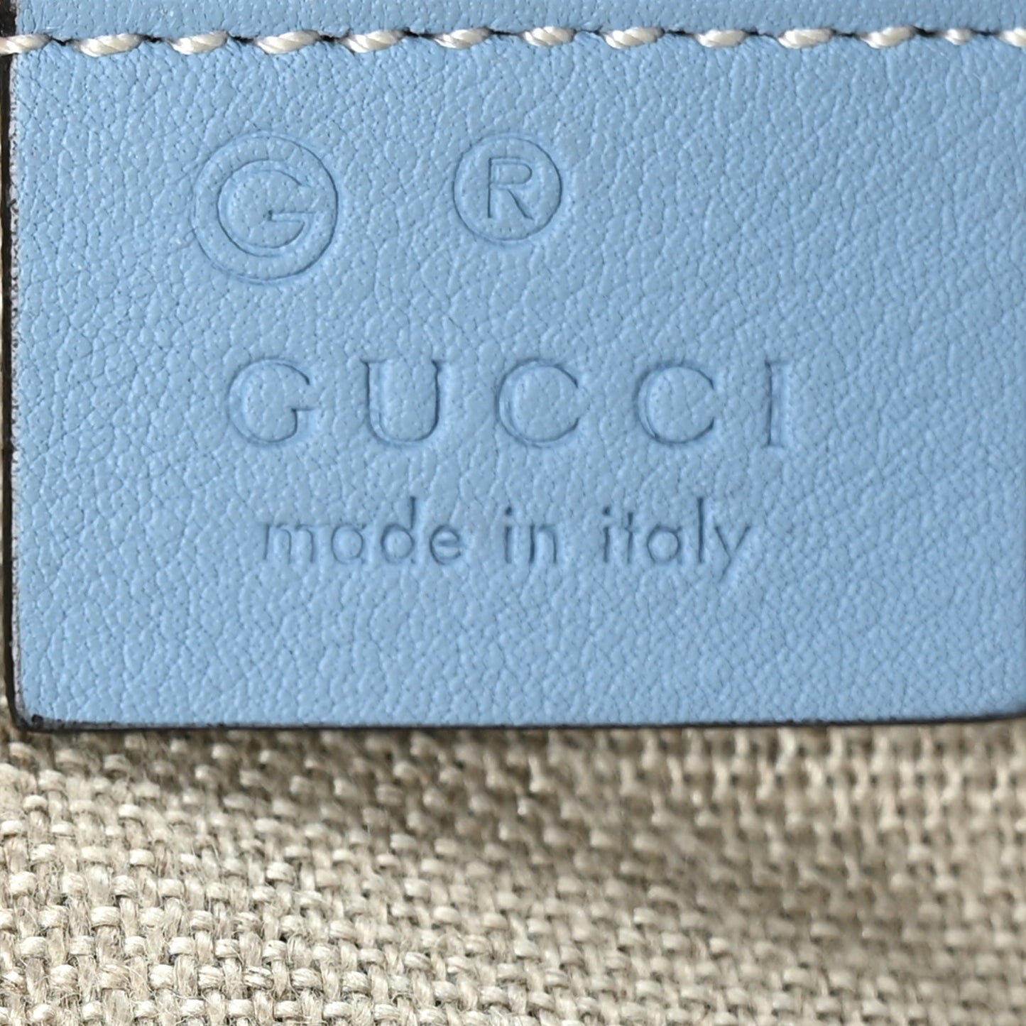 Microguccissima Mini Bree Messenger Bag Mineral Blue