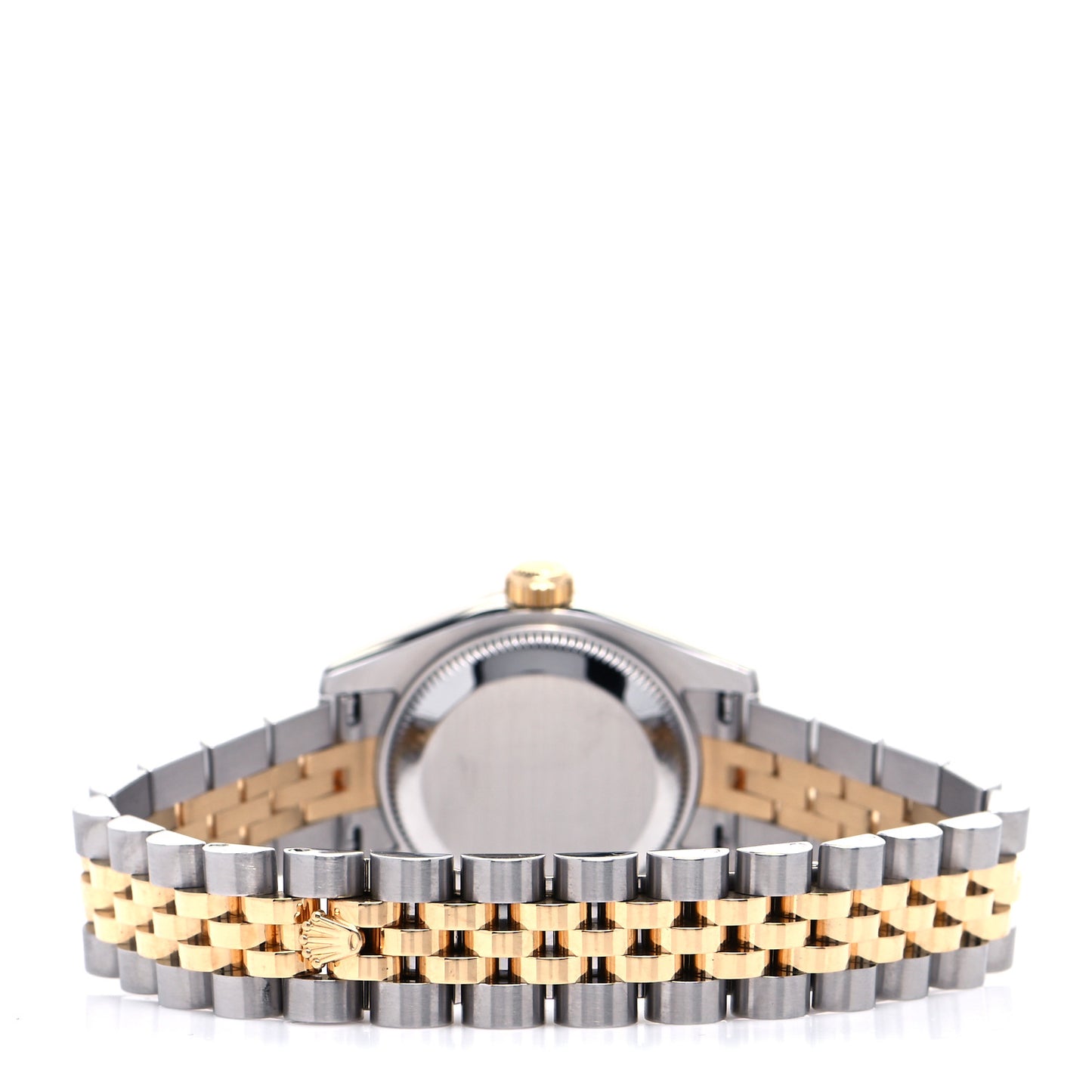 Stainless Steel 18K Yellow Gold Diamond Meteorite 26mm Oyster Perpetual Datejust Watch 179173