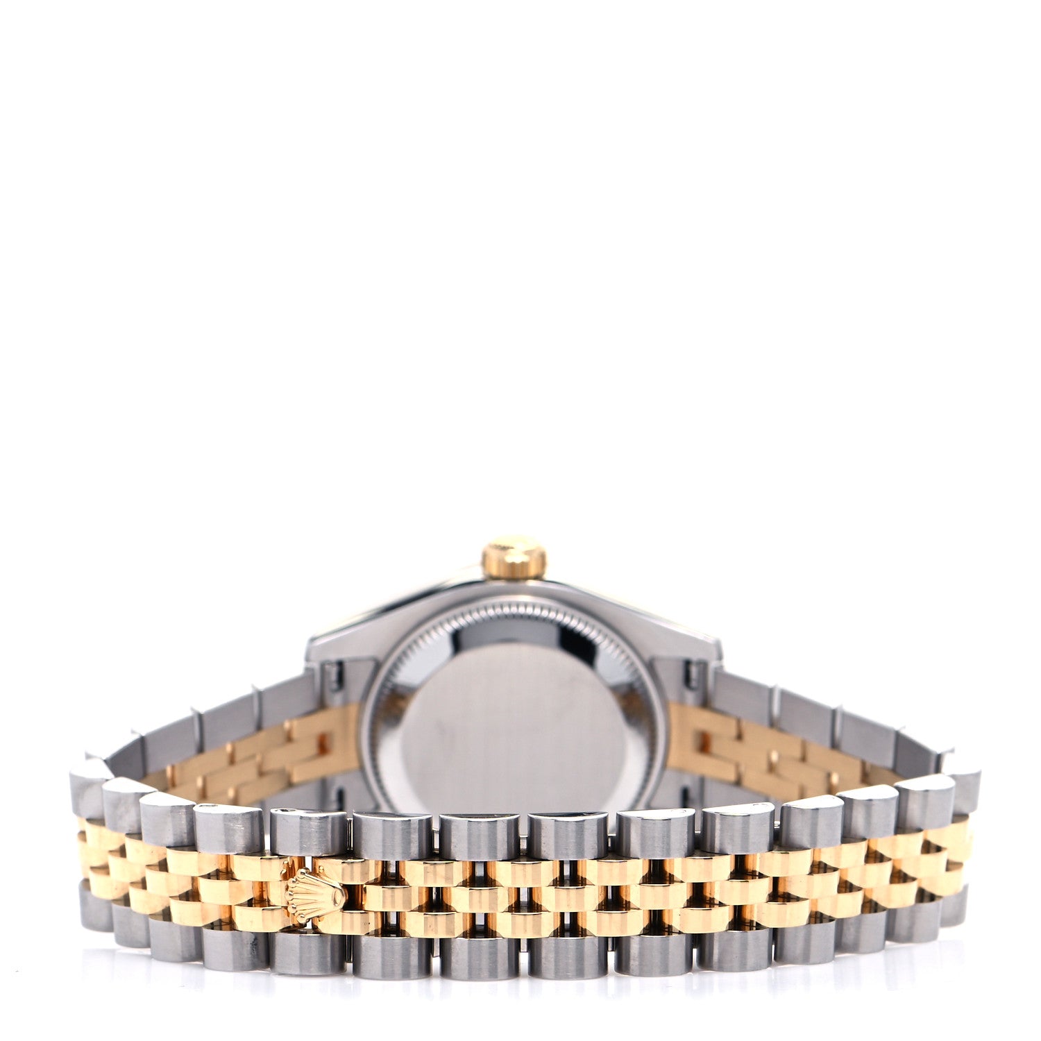 Rolex Stainless Steel 18K Yellow Gold Diamond Meteorite 26mm Oyster Perpetual Datejust Watch 179173 3 of 4