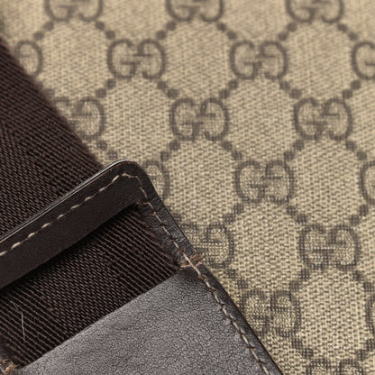 Gucci GG Plus Monogram Messenger Diaper Bag Dark Brown 16 of 18