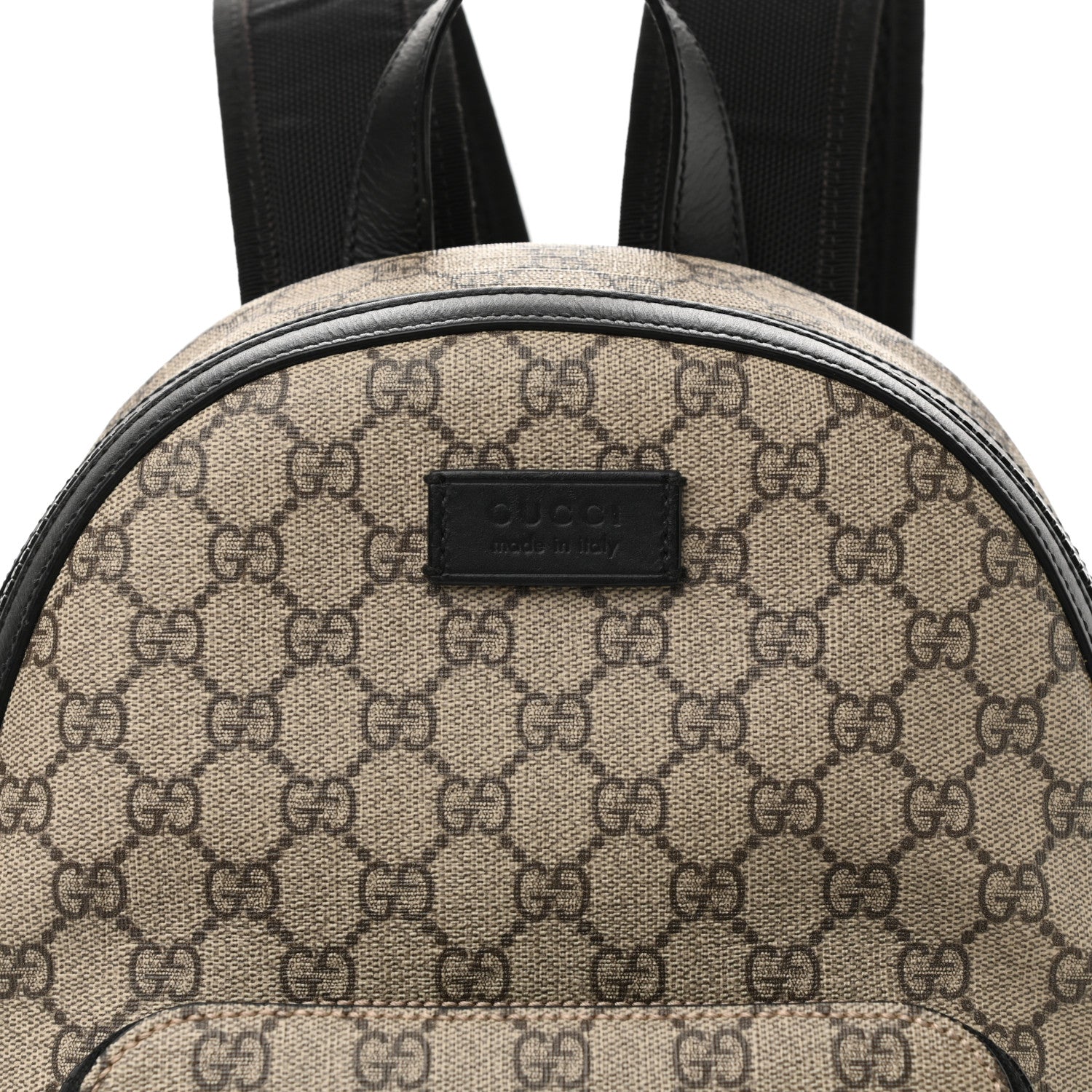 Gucci GG Supreme Monogram Small Eden Day Backpack Black 9 of 11