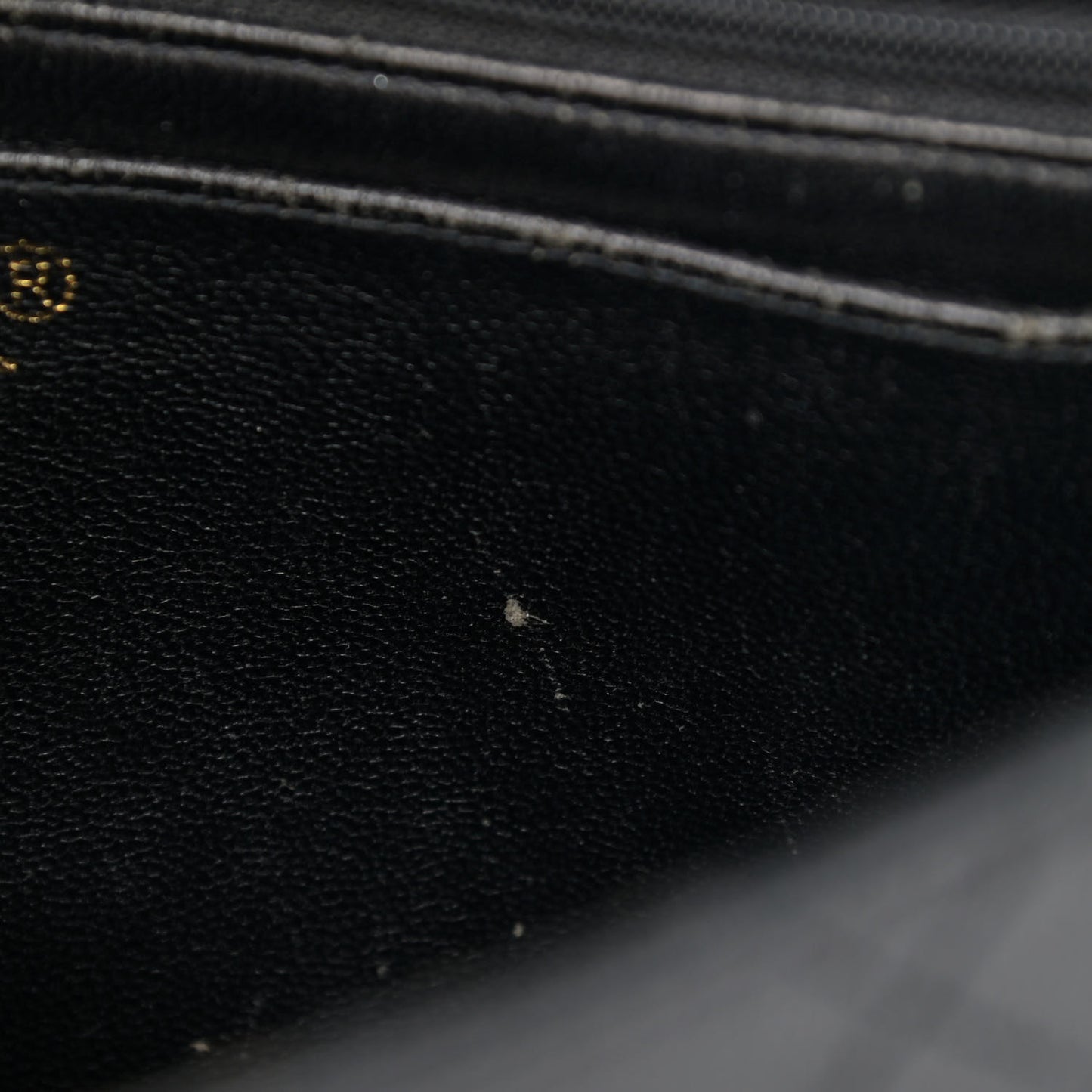 Caviar Diamond Stitched Flap Shoulder Bag Black