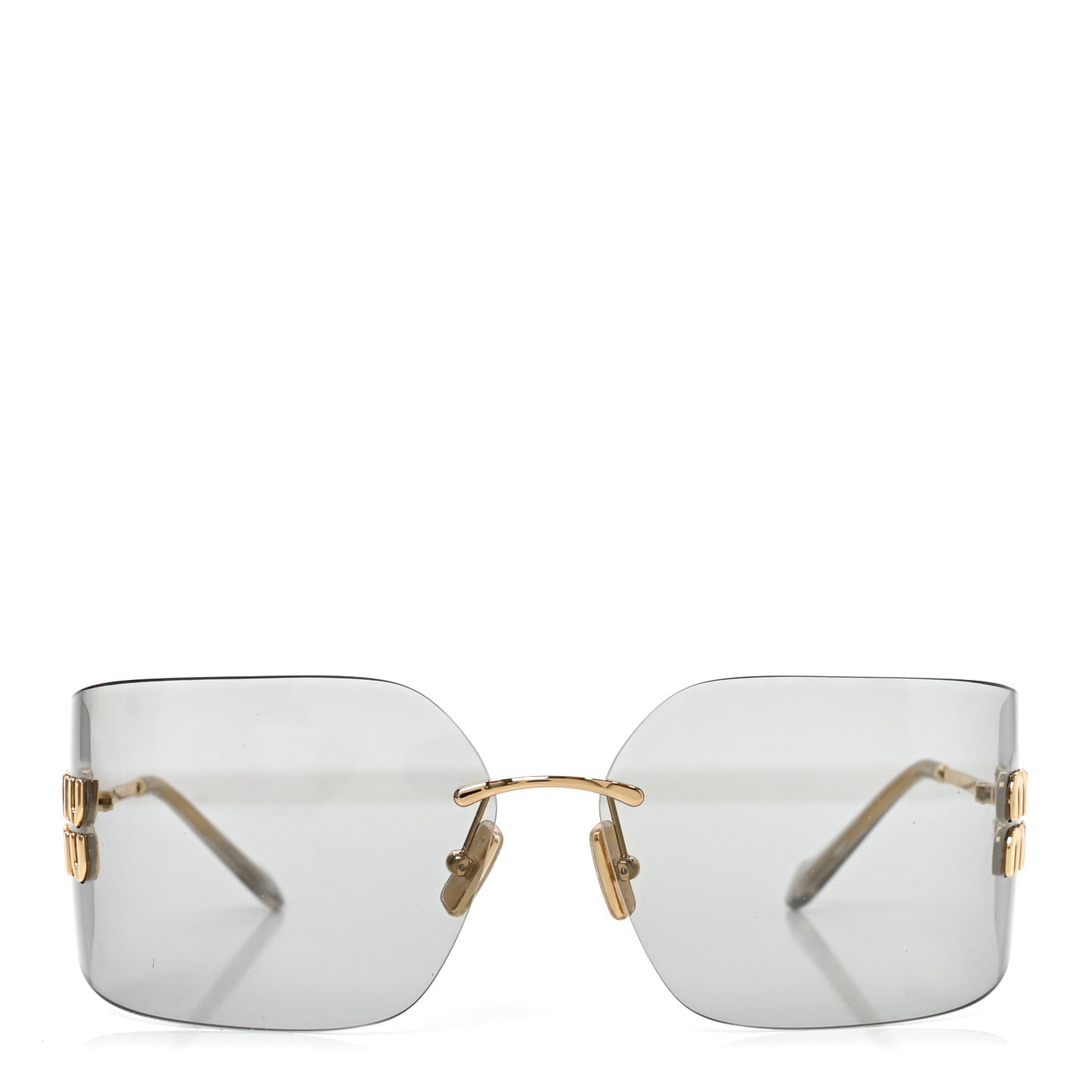 Metal Aube Sunglasses SMU54Y Light Gray
