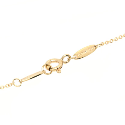 Tiffany 18K Yellow Gold Diamond .05ct Elsa Peretti Diamonds by the Yard Pendant Necklace 4 of 5