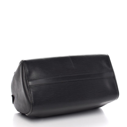 Louis Vuitton Epi Speedy 25 Black 4 of 9