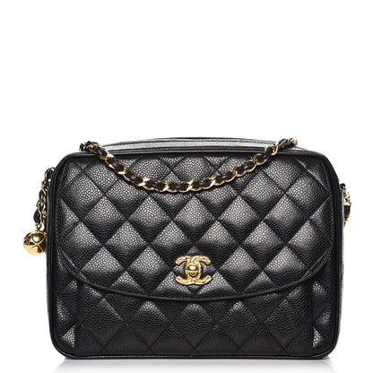 Chanel Caviar Quilted Camera Case Black 1 of 8