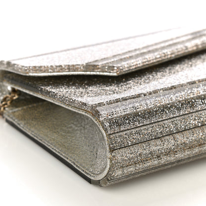 Jimmy Choo Acrylic Glitter Candy Clutch Champagne 9 of 14