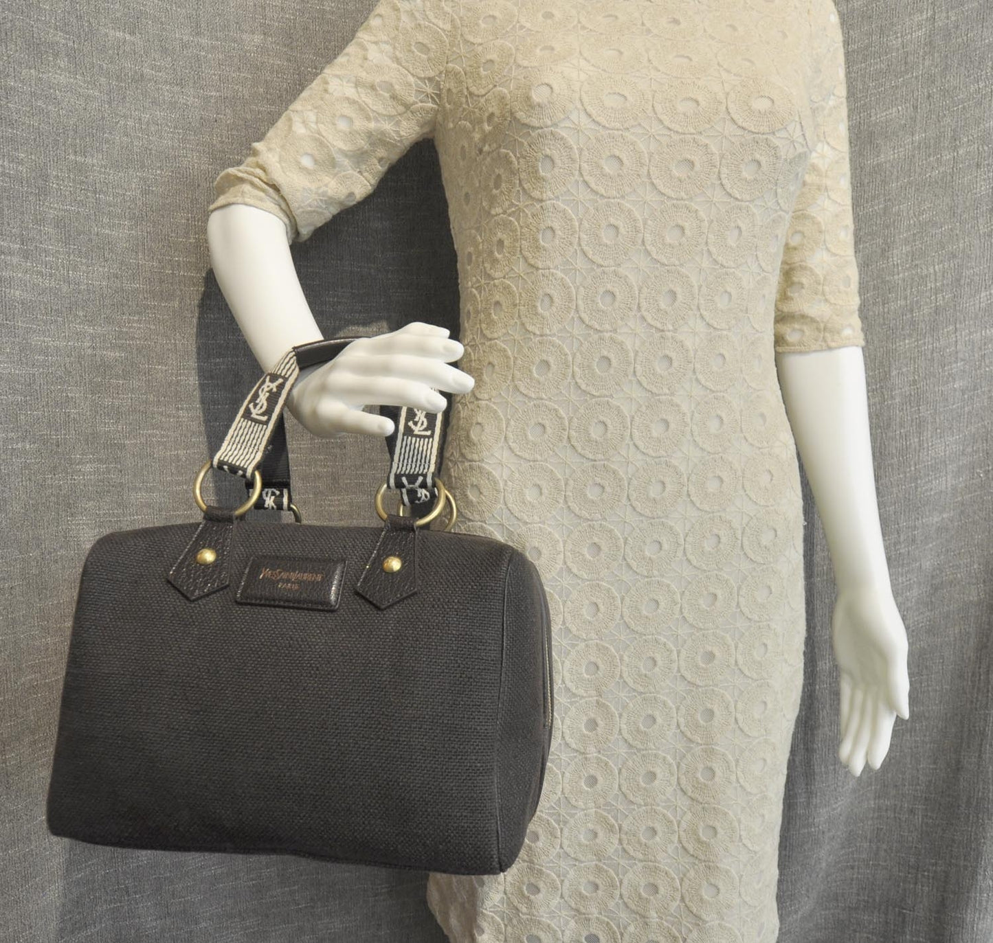 Canvas Handbag Brown