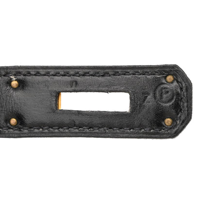Hermes Box Kelly Retourne 28 Black 7 of 12