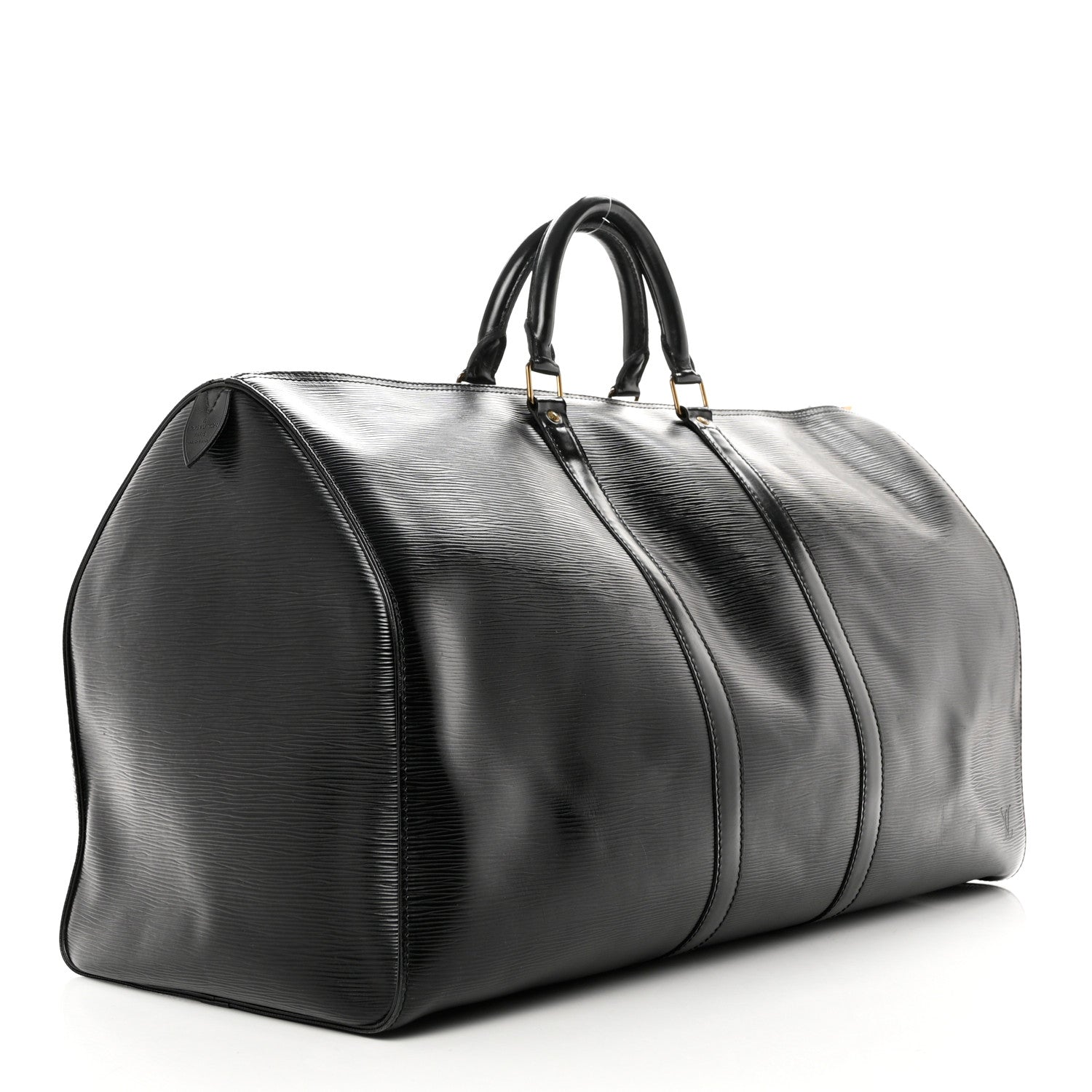 Louis Vuitton Epi Keepall 55 Black 2 of 8