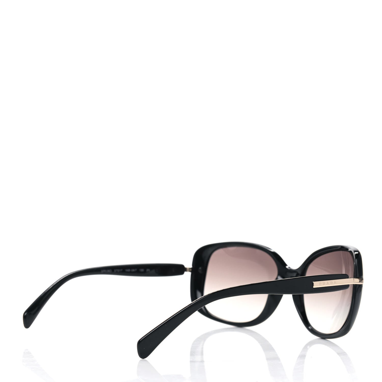 Prada Sunglasses SPR 18S Black 4 of 4