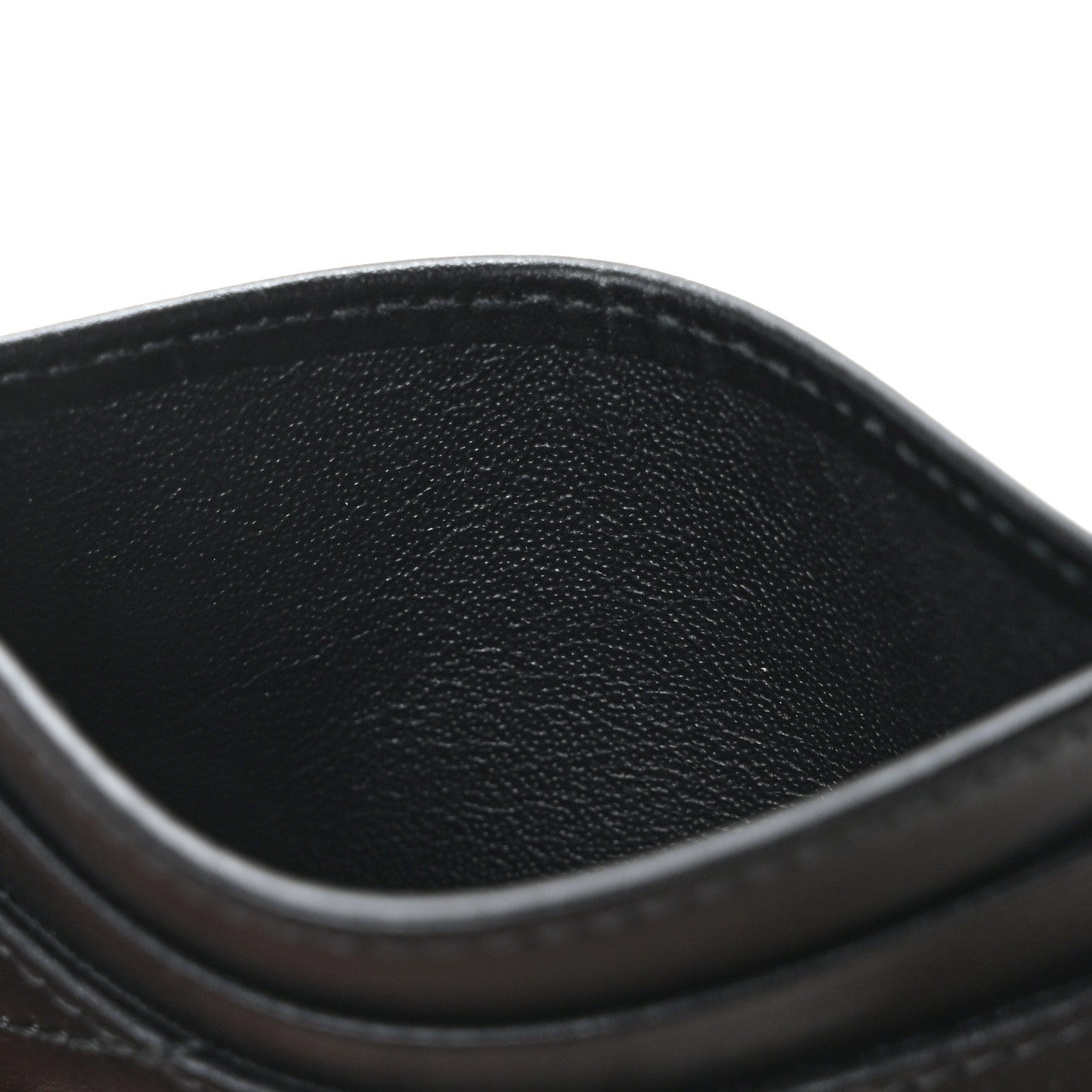 Gucci Calfskin Matelasse GG Marmont Card Holder Black 7 of 8