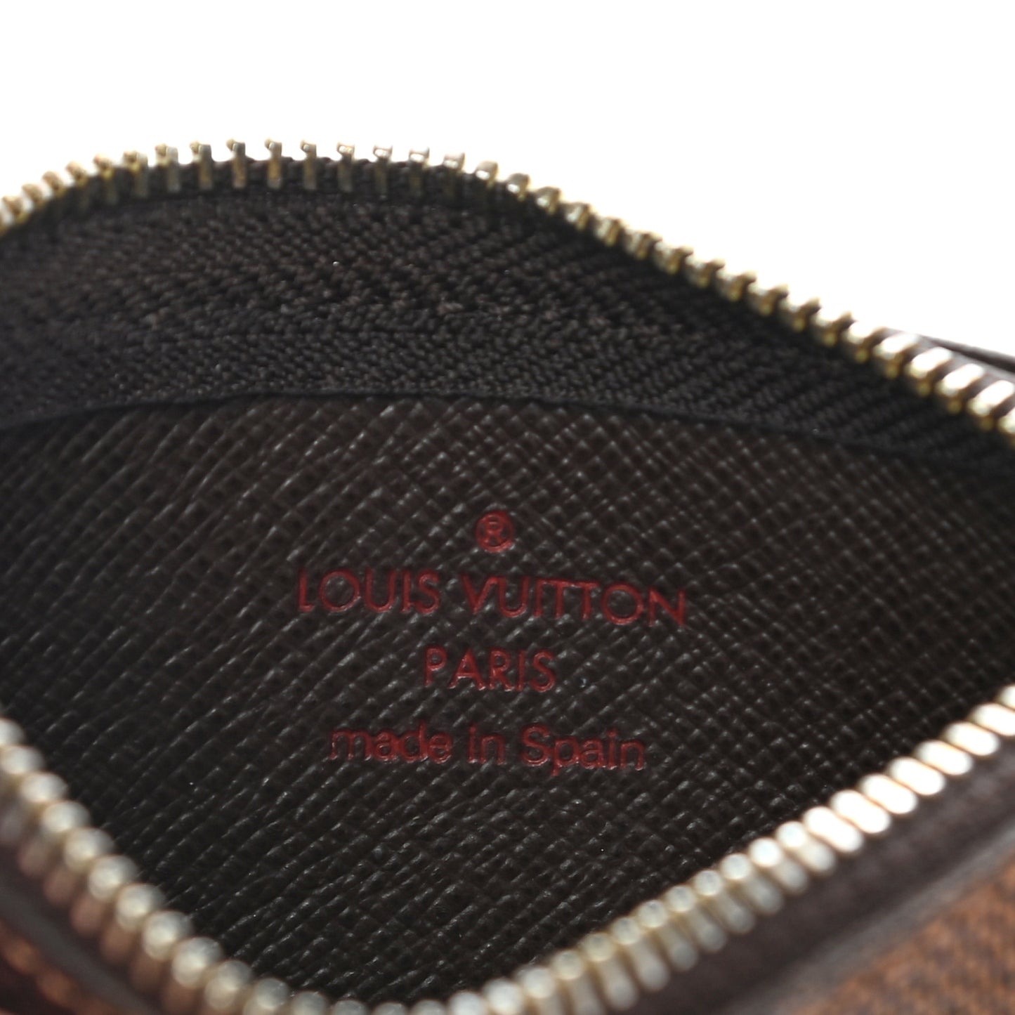 Damier Ebene Key Pouch