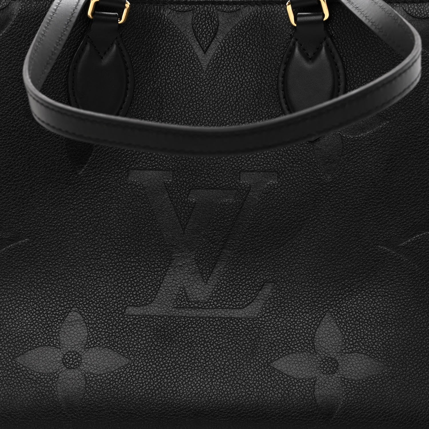 Louis Vuitton Empreinte Monogram Giant Onthego MM Black 7 of 9