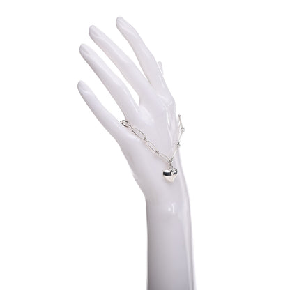 Tiffany Sterling Silver Elsa Peretti Full Heart Bracelet 9 of 13