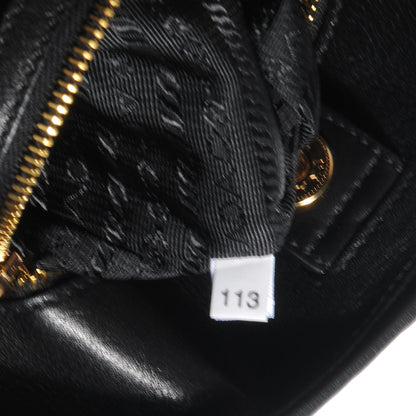 Prada Soft Calf Tote Nero Black 9 of 10