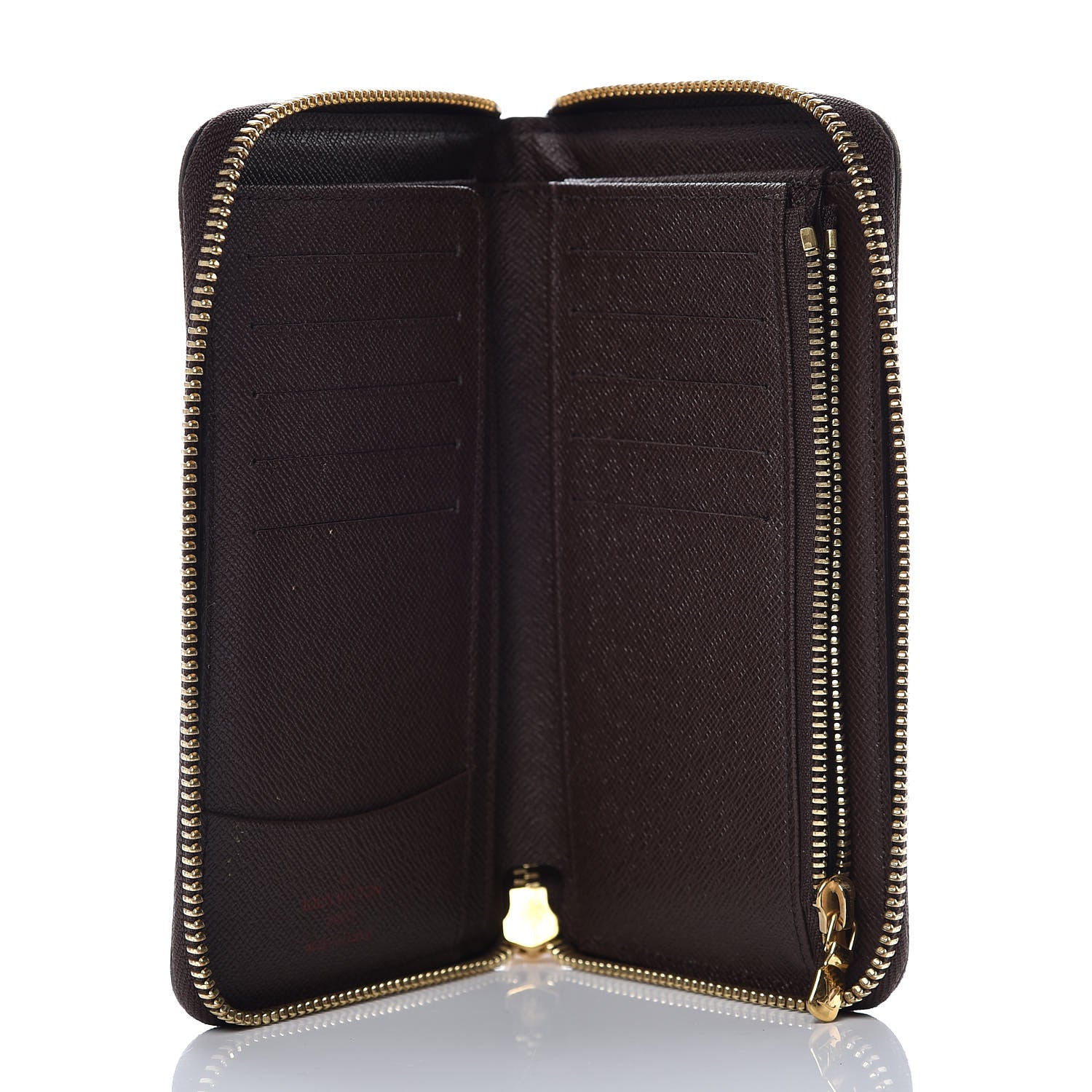 Louis Vuitton Damier Ebene Zippy Compact Wallet 7 of 13