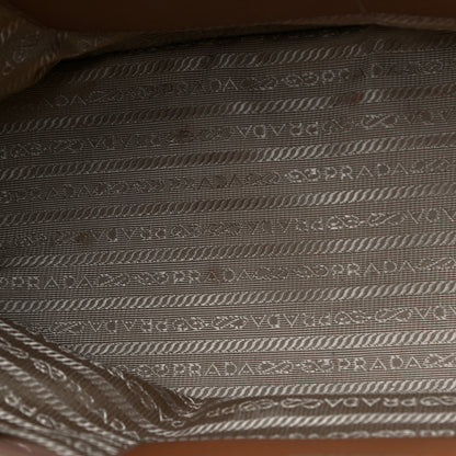 Prada Saffiano Medium Galleria Double Zip Tote Caramel 10 of 15