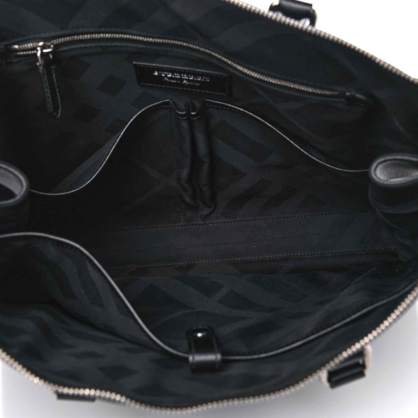 Calfskin Bermondsey Business Briefcase Black